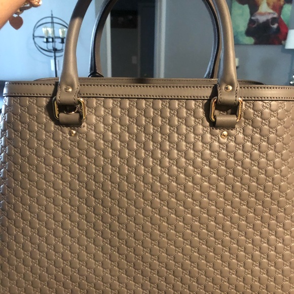 Authentic Leather Gucci Handbag NWT - Picture 7 of 8